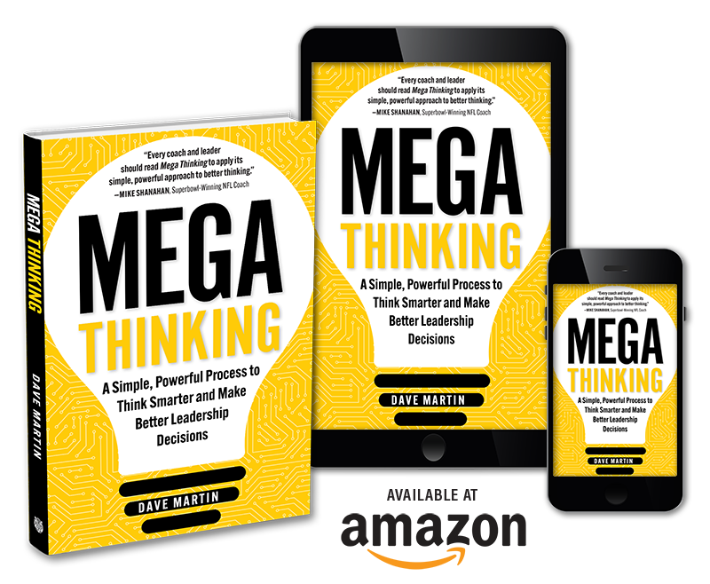 mega thinking by dave martin 3D three endorsement